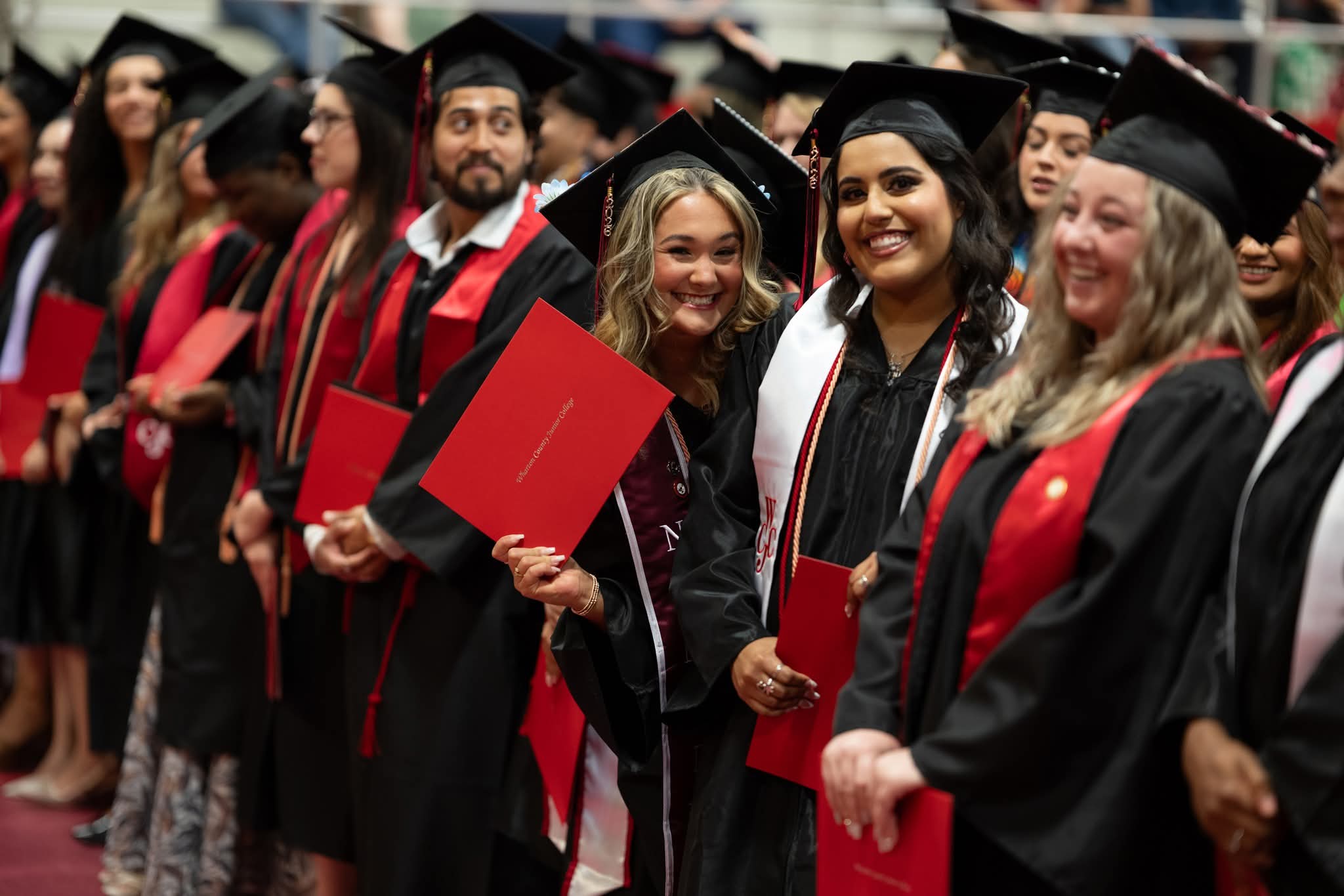 Students graduating from WCJC