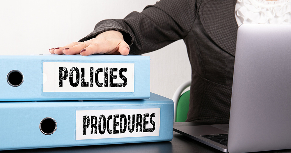 Policies and procedures