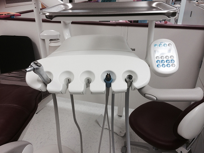 WCJC Dental Hygiene Clinic, work station