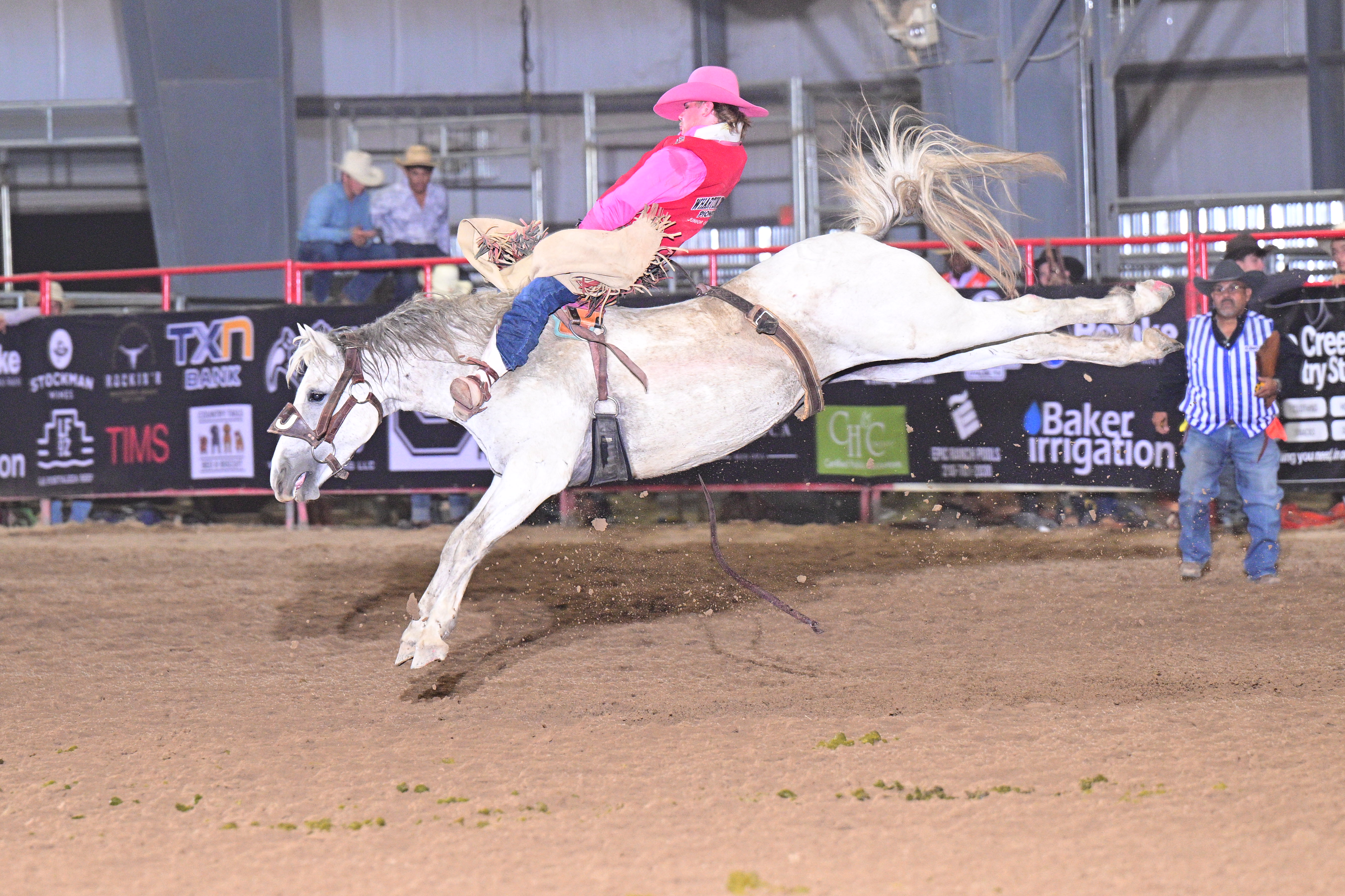 Cheer on your Pioneer Rodeo team and experience the excitement of the arena!