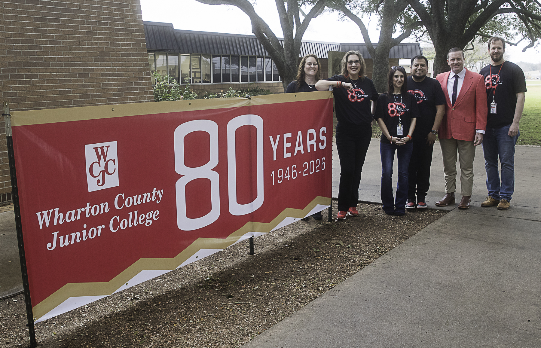 Wharton County Junior College will celebrate its 80th anniversary this year with a host of special events geared toward both employees and the community as a whole. A special committee was tasked with organizing these events. 
