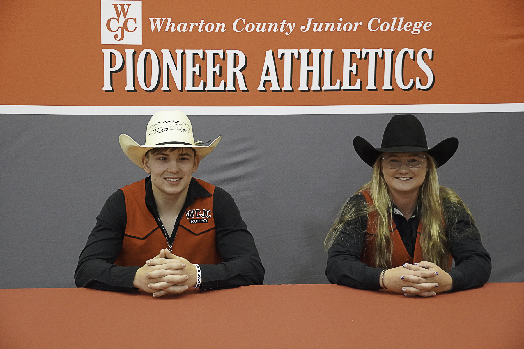 Wharton County Junior College Rodeo Team members Thomas Willard of Caldwell and Amy Ohrt of Victoria have qualified for the College National Finals Rodeo, scheduled for June 15-21 in Casper, Wyo. 