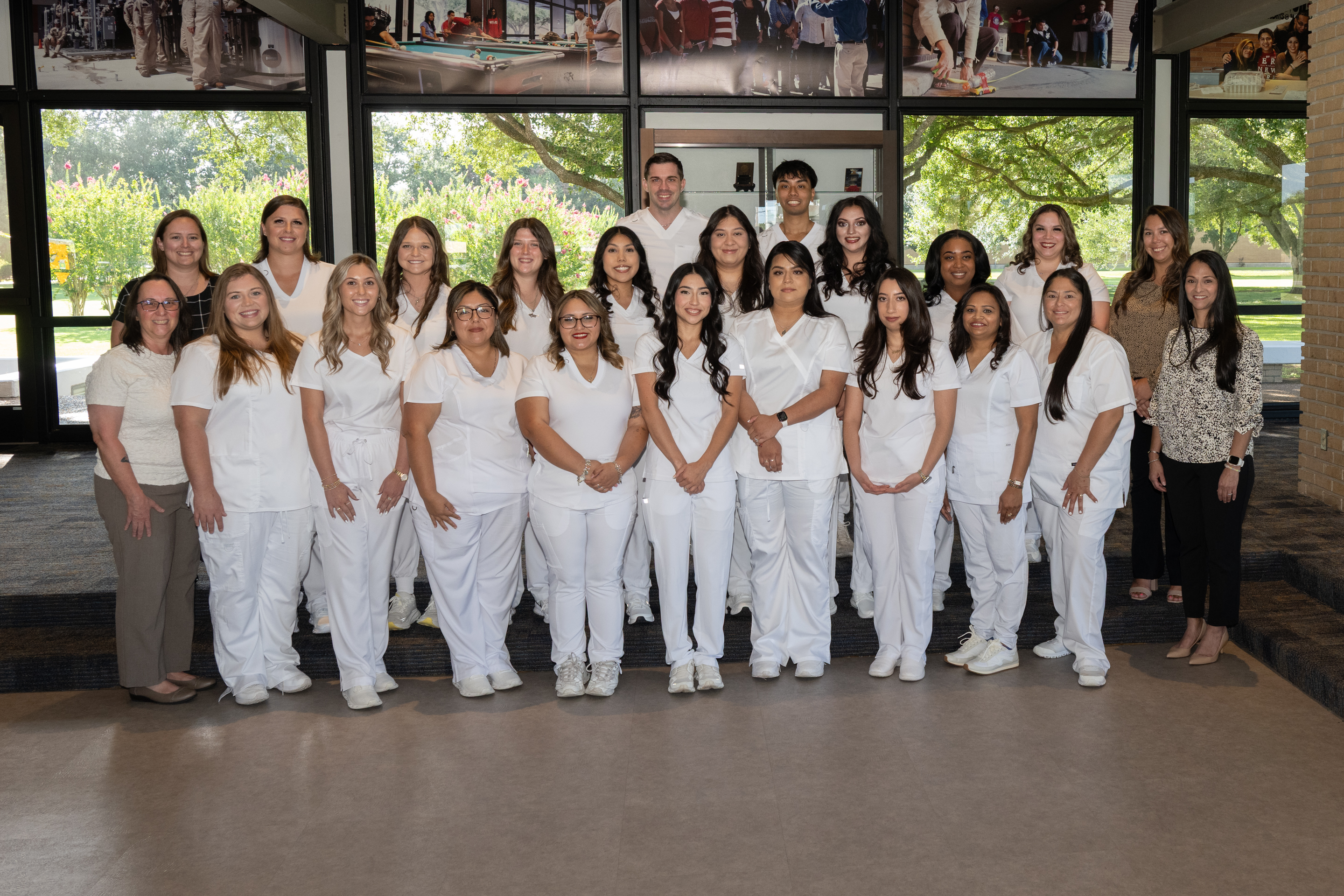 Twenty-one students recently graduated from Wharton County Junior College's Licensed Vocational Nursing program. 