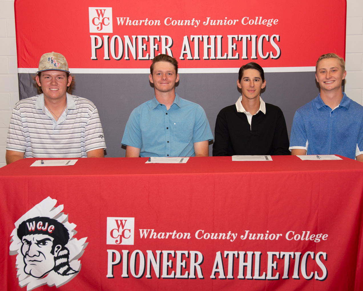 SIGNING DAY Pioneers sign to play baseball at four year universities