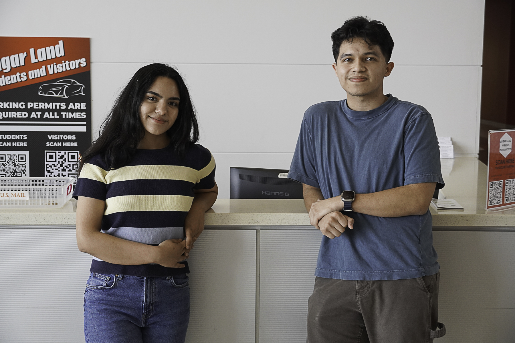 Through the BioNetworks Research Experiences for Undergrads (REU) program, WCJC students Keemia Aria and Cesar Flores will spend more than two months on research projects involving developmental biology and gene networks under Rice University professors.