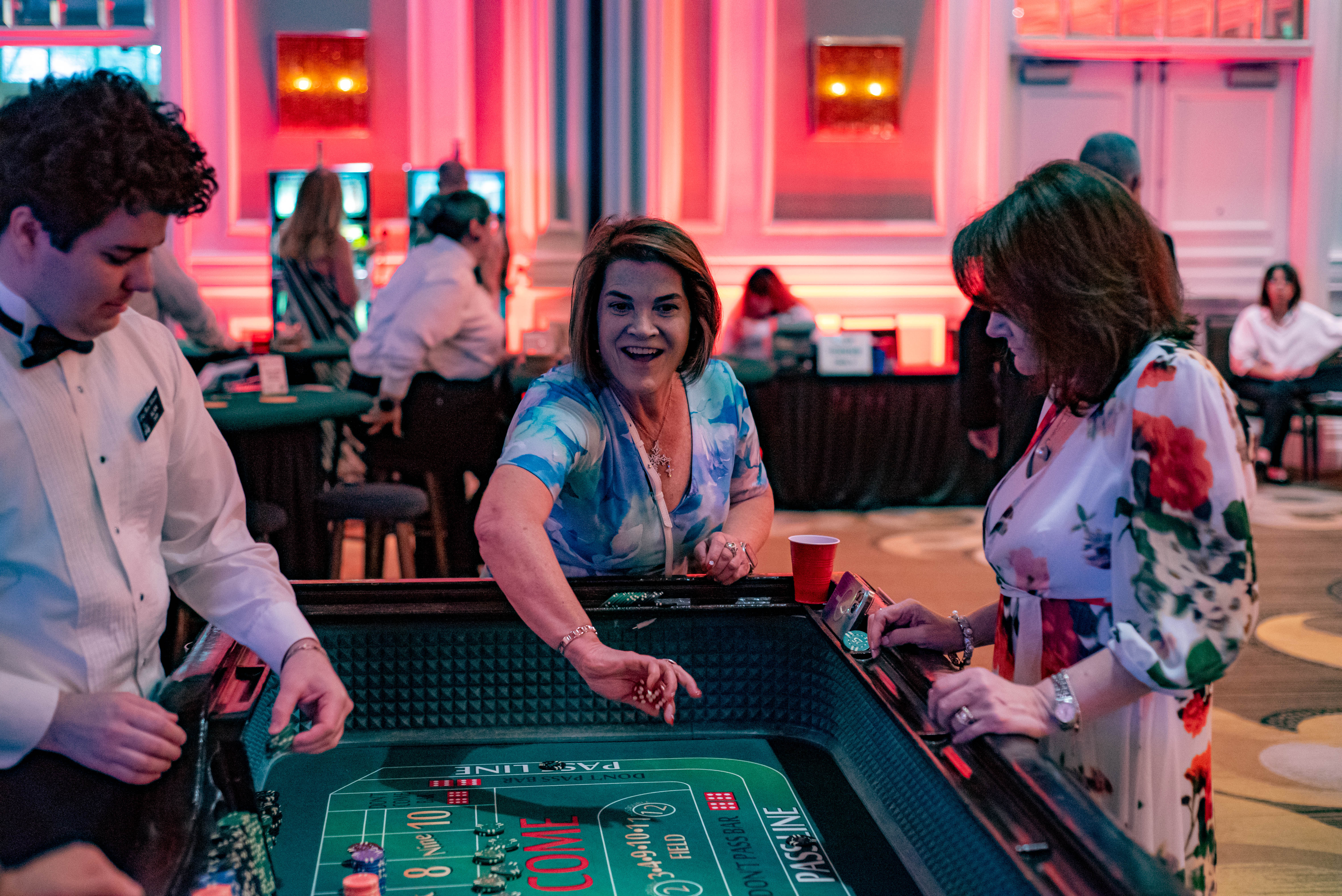 The Wharton County Junior College Foundation hosted its second annual "Blackjack, Glitz & Glamor" event recently in Sugar Land.